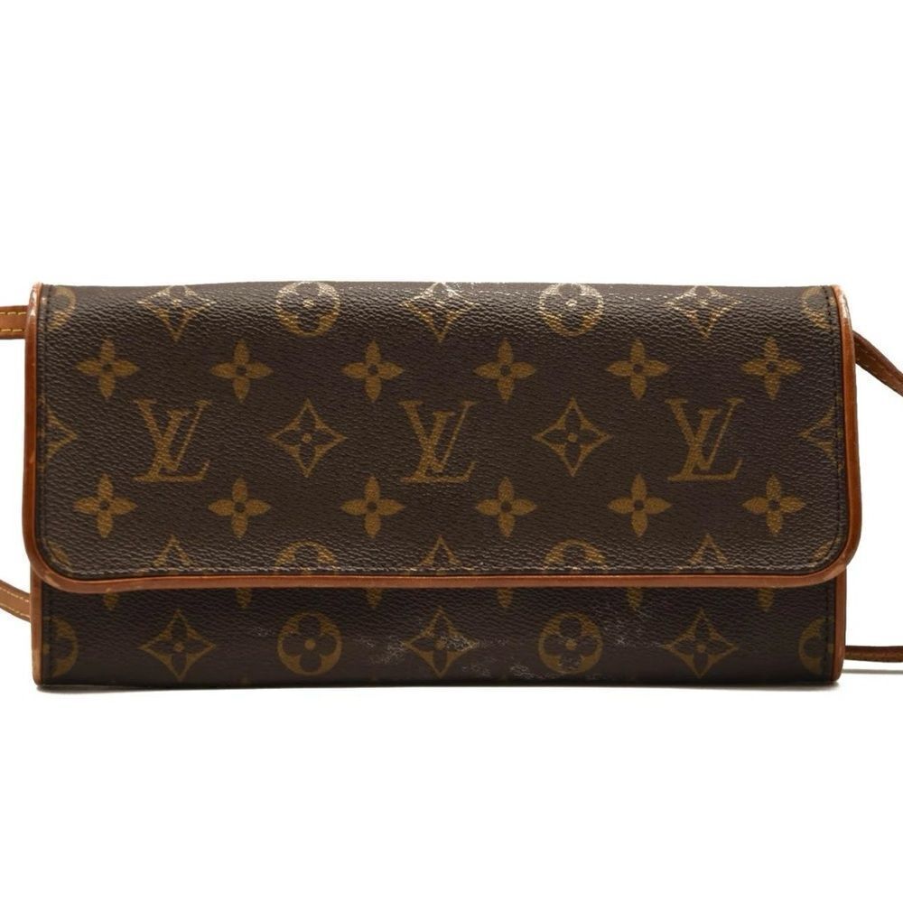 Pre-owned Louis Vuitton canvas Shoulder Bags
Monogram Pochette Twin GM